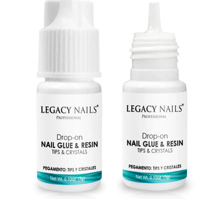 NAIL GLUE & RESIN DROP-ON