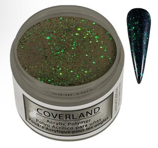 Polvo acrílico Coverland 1.5 oz "Cat Eye" negro - Edición limitada