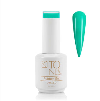 Rubber Base Gel #34 - Mint Condition | Turquoise | UV/LED | 15 mL / .50 fl oz