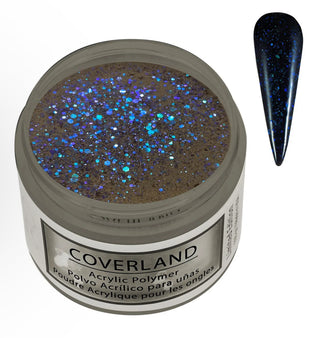 Polvo acrílico Coverland 1,5 oz "Black Swan" Negro - Edición limitada