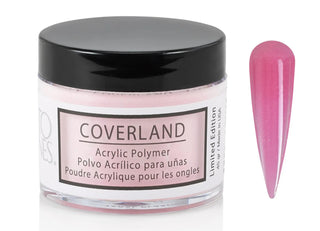 Polvo acrílico Coverland de 1,5 oz "Beso rosa"