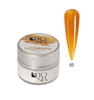 Pintura en gel amarilla n.º 007 - 5 ml/0,17 oz