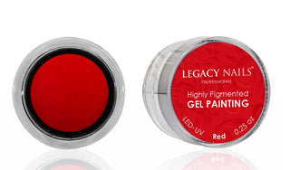 PINTURA DE UÑAS EN GEL Rojo