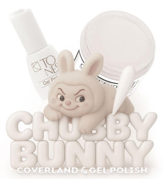 Coverland & Gel Polish “Chubby & Bunny” Acrylic 1.5oz, Gel Polish 15ml