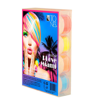 Acrylic Art Powder - 3D Collection: I Love Miami (12 X 0.25 Oz)