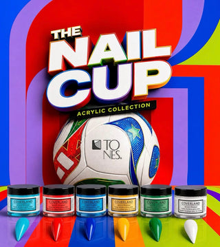 Coverland Acrylic Powder Collection (1.5 oz x 6) "The Nail Cup"