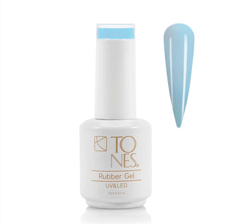 Rubber Base Gel #33 - Sky Blue | Blue | UV/LED | 15 mL / .50 fl oz
