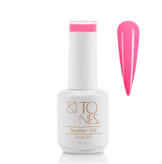 Rubber Base Gel #54 - Pink Bliss | Pink | UV/LED | 15 mL / .50 fl oz