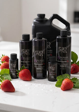 8oz EMA Acrylic Monomer | HEMA-Free | MMA-Free | Strawberry Scented Monomer 🍓🍓🍓🍓