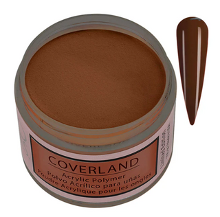 Coverland Polvo Acrílico 1.5 Oz "Hot Cocoa" Marrón - Edición Limitada