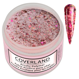 Coverland Acrylic Powder 1.5 Oz "Head Over Heels" Pink - Limited Edition