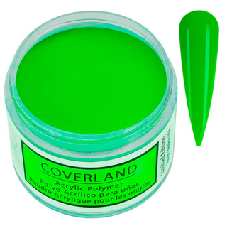 Coverland Polvo Acrílico 1.5 Oz "Bikini &amp; Martini" Verde - Edición Limitada