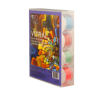 Acrylic Art Powder - Encapsulated Collection: Vitral (12 X 0.25 Oz)